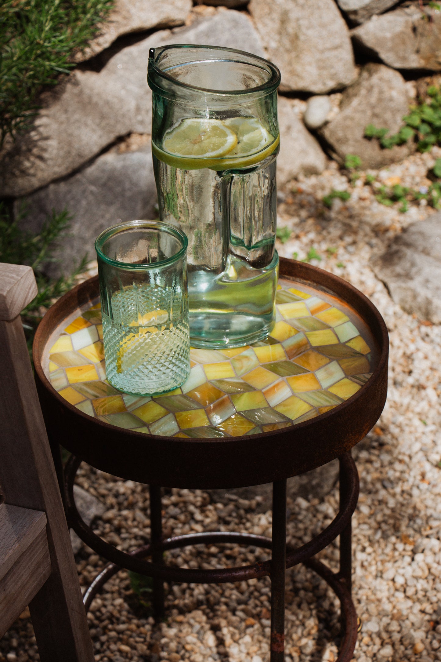 Schalen.Tisch Quitte