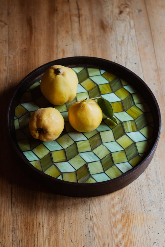 Schalen.Tisch Quitte